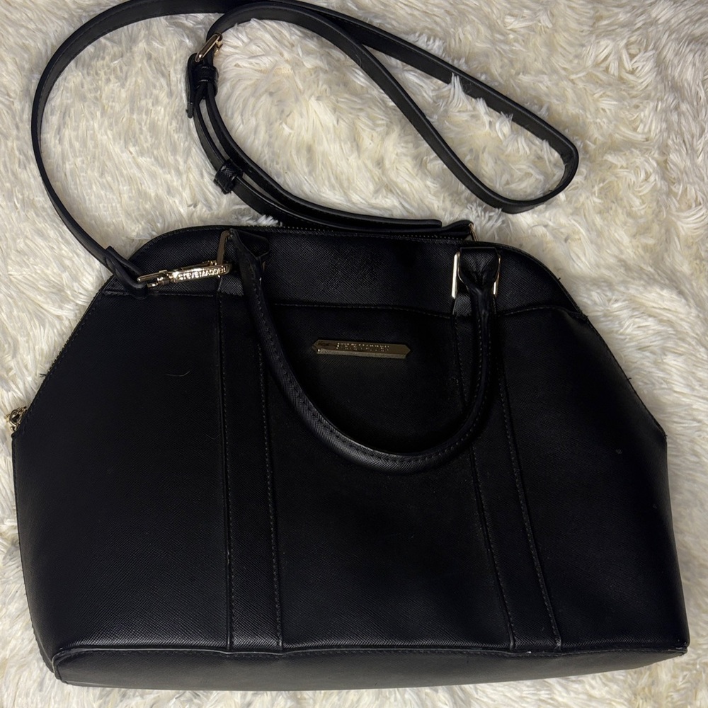 Steve Madden Black Satchel Bag